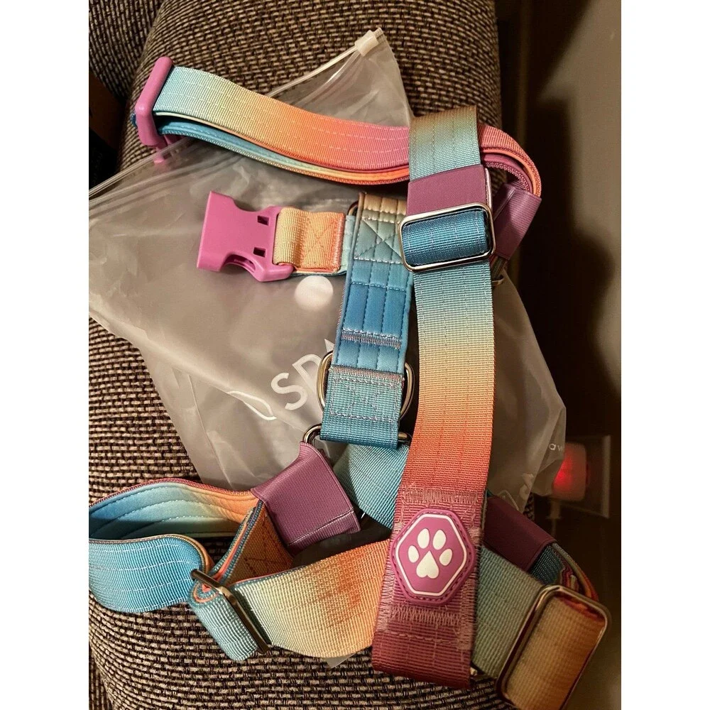 NEW Spark Paws Comfort Control No-Pull Dog Harness Size S Pastel Icing